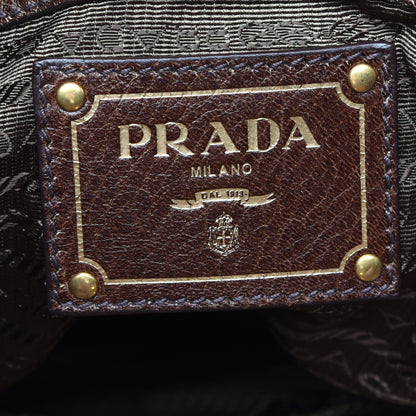 Prada Glace Calf Ombre Bauletto Argilla Sfumato 6 of 9