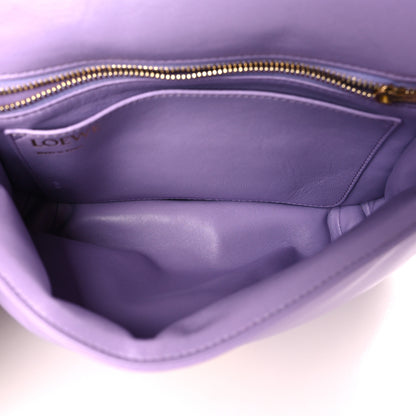 Loewe Lambskin Pleated Goya Puffer Bag Light Mauve 5 of 9
