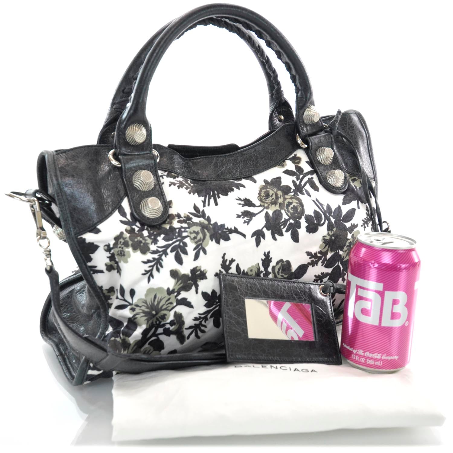 Balenciaga Agneau Floral Giant City Black 3 of 11