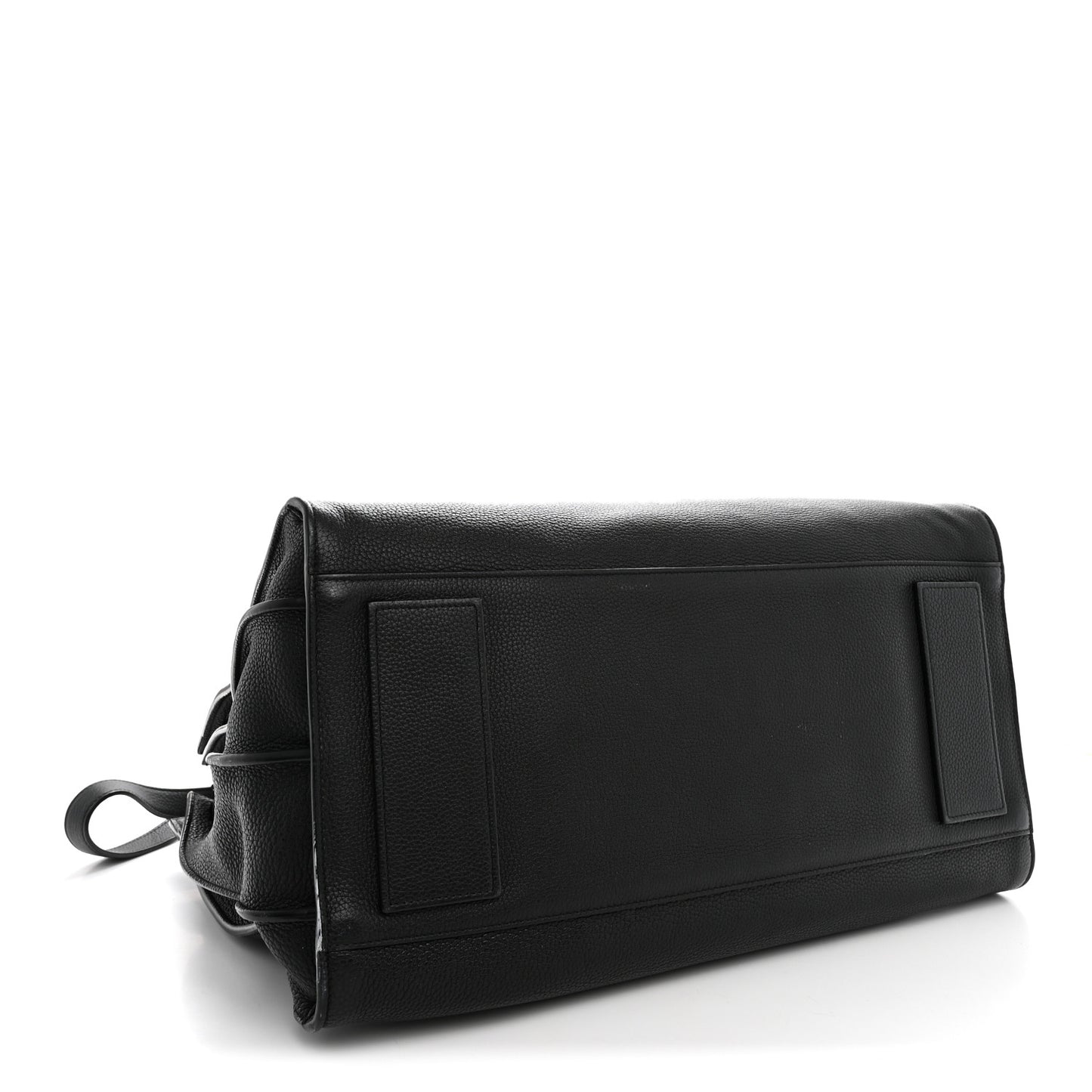Grained Calfskin Large Souple Sac De Jour Black