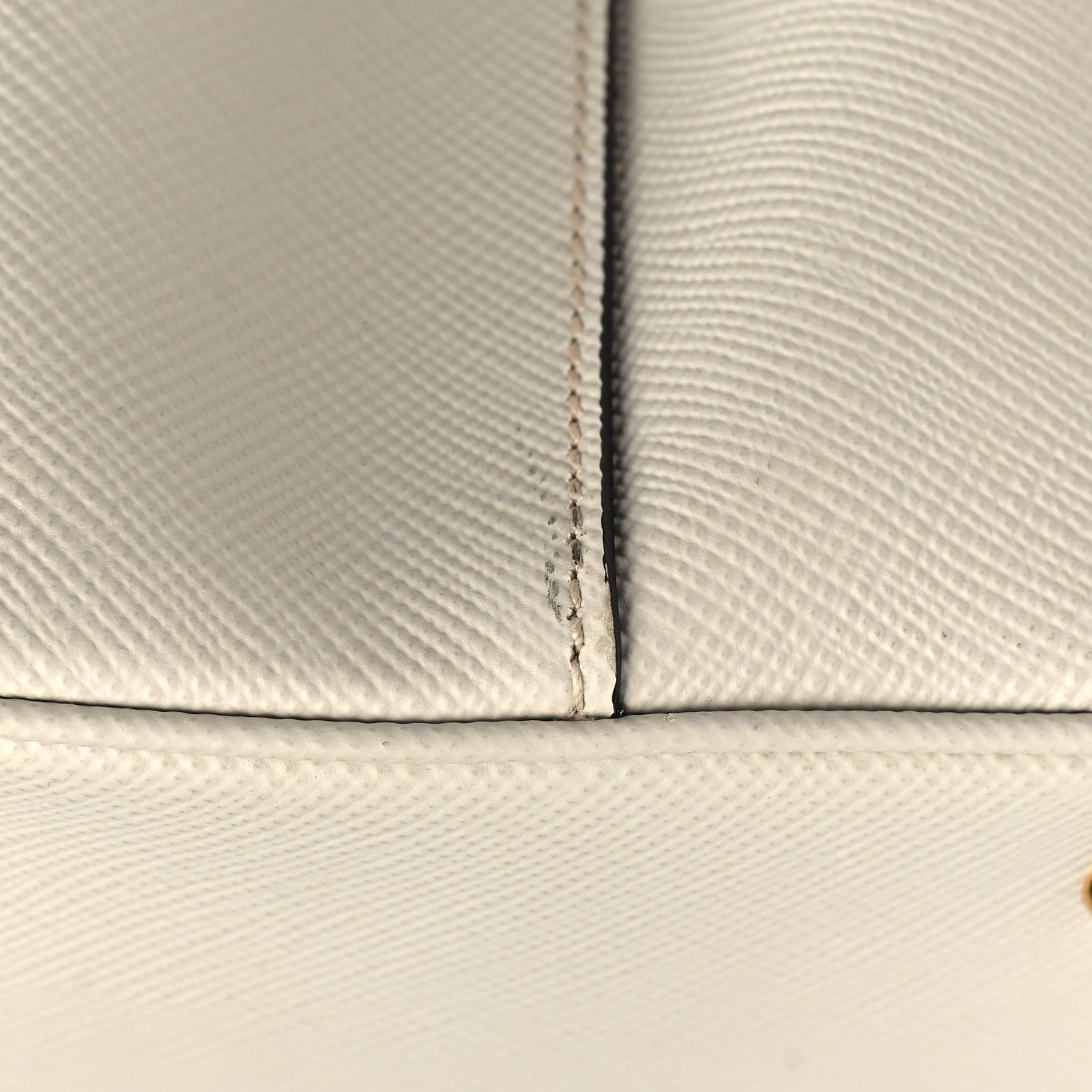 Prada Saffiano Cuir Medium Double Bag Talco Lacca 11 of 12