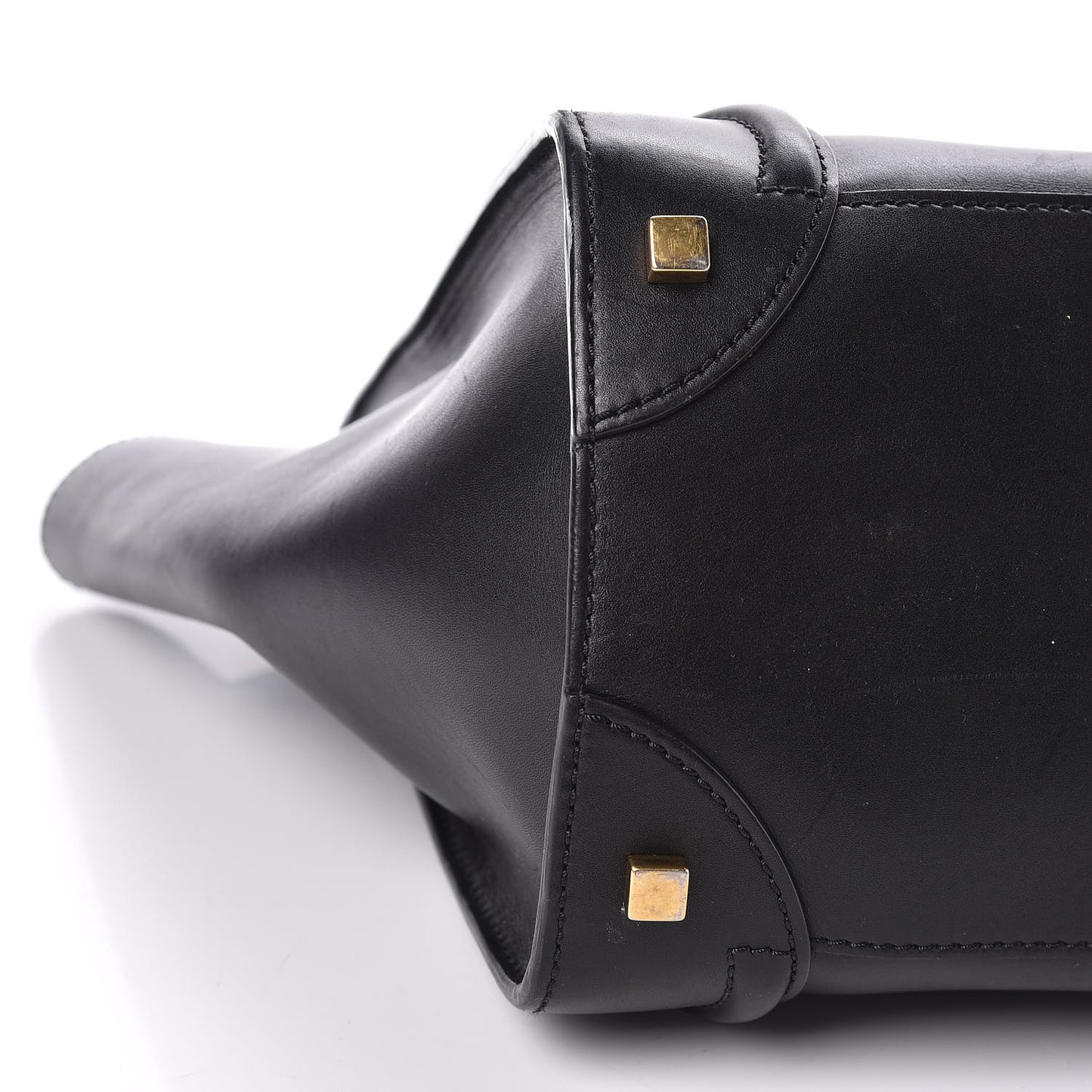 Smooth Calfskin Mini Luggage Black