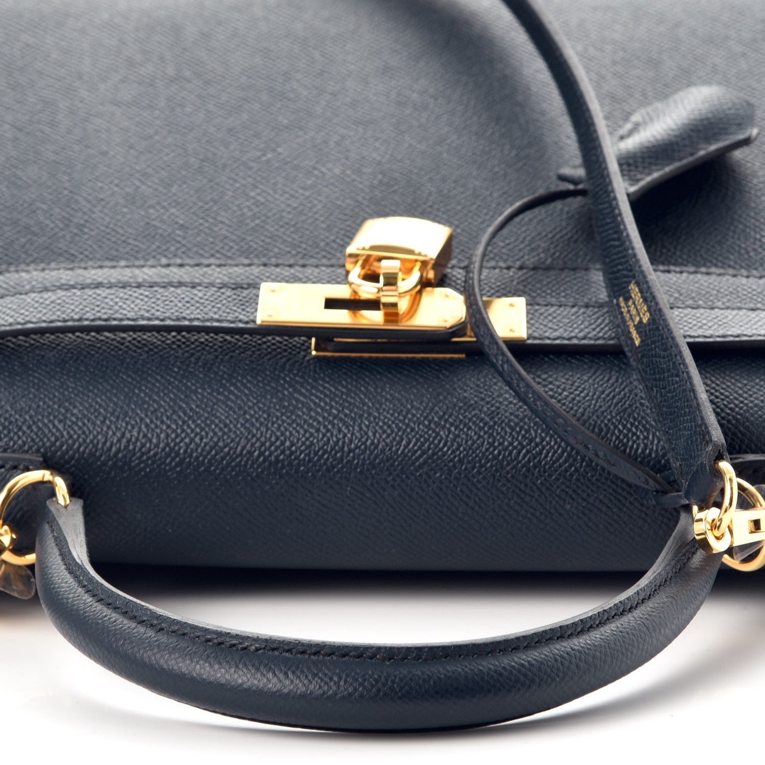 Hermes Epsom Kelly Sellier 28 Bleu Indigo 19 of 41