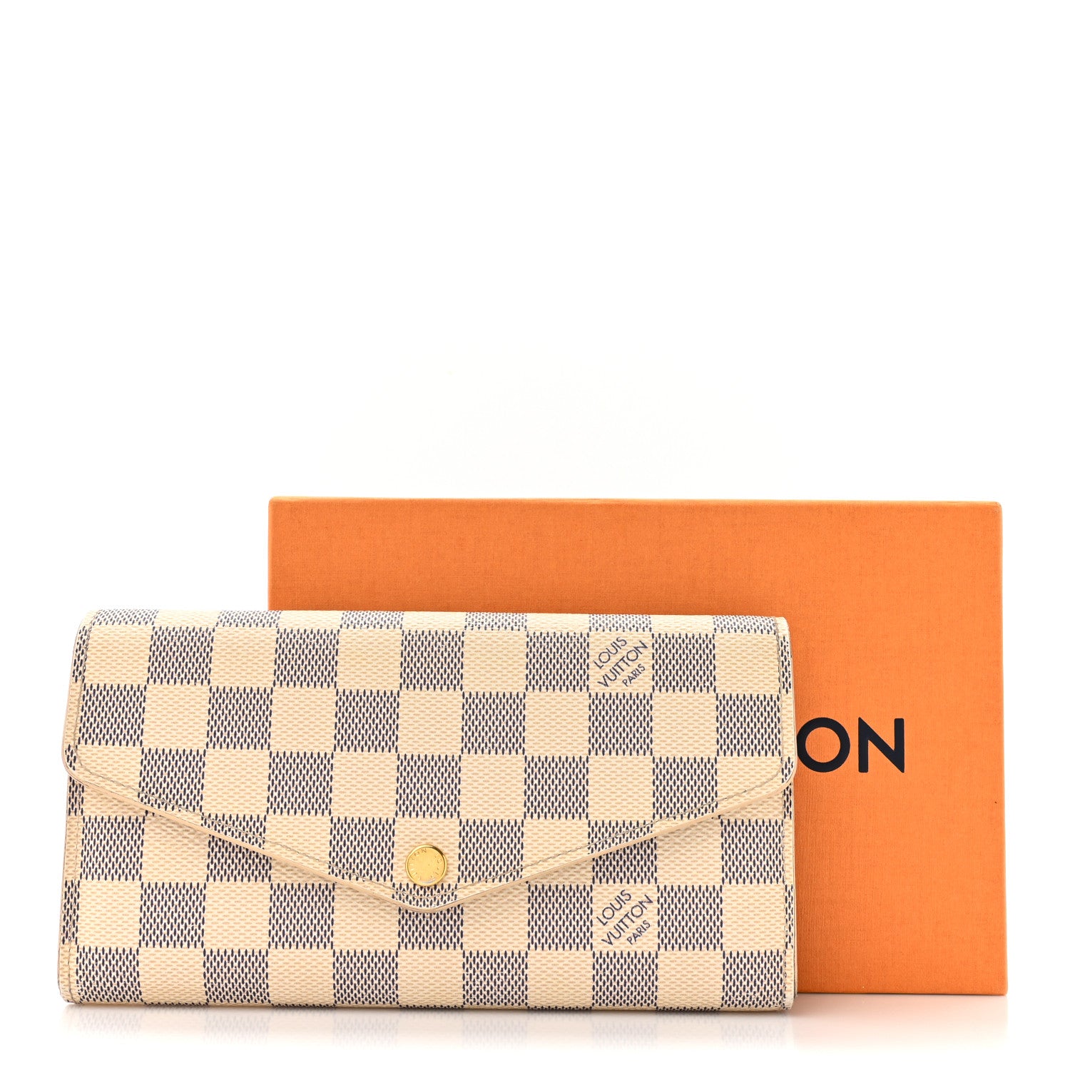 Louis Vuitton Damier Azur Sarah Wallet NM 12 of 12