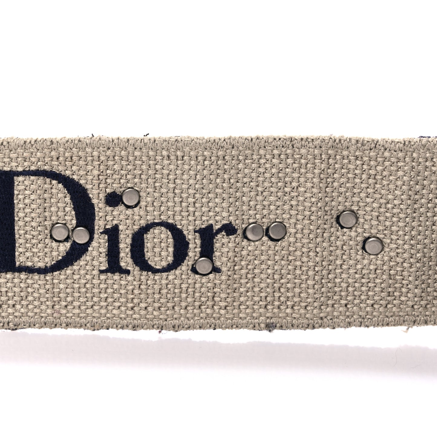 Oblique Studded Shoulder Strap Blue