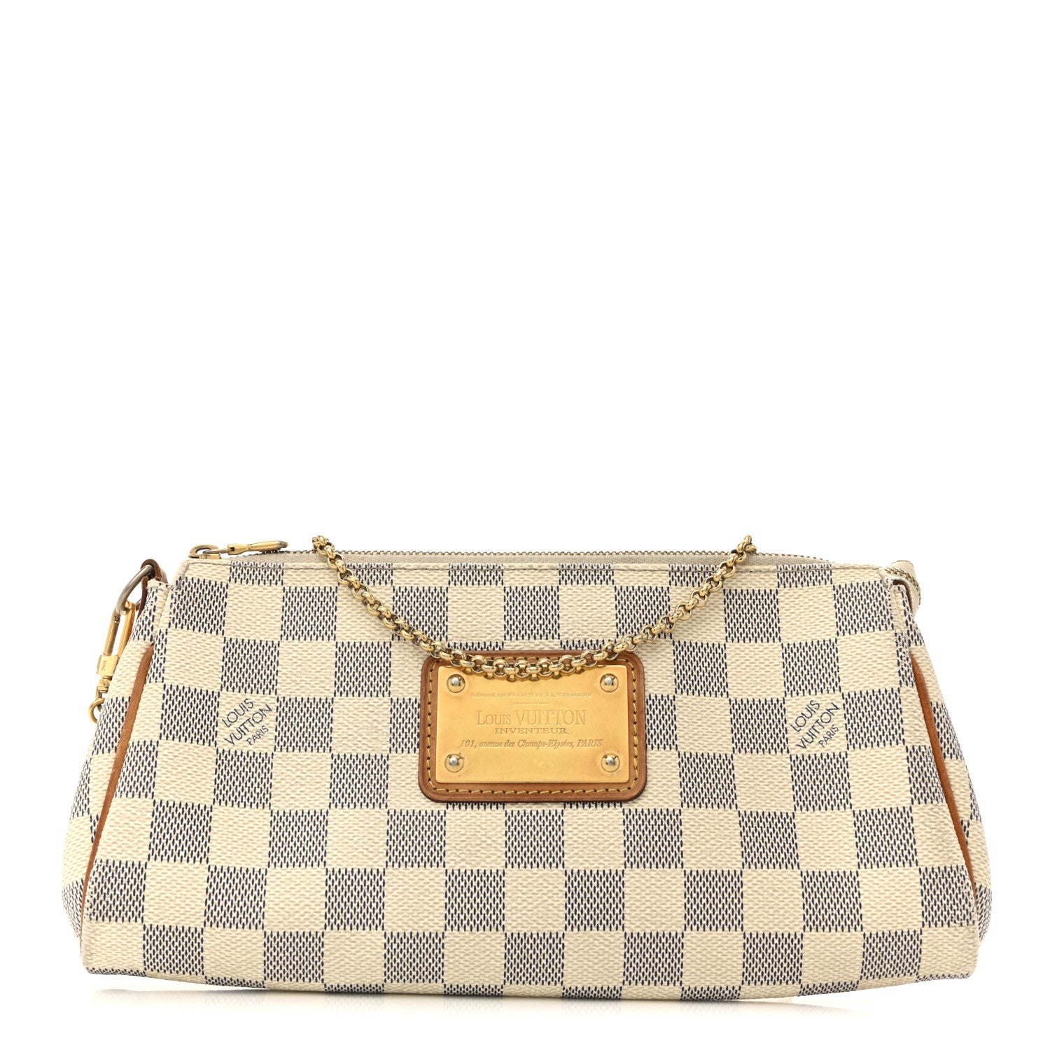 Louis Vuitton Damier Azur Eva Clutch 1 of 15