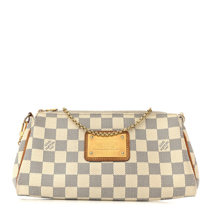 Louis Vuitton Damier Azur Eva Clutch 1 of 15