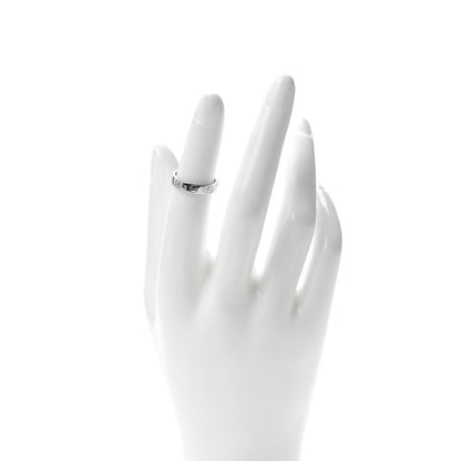Cartier 18K White Gold 3.5mm LOVE Wedding Band Ring 48 4.5 2 of 4