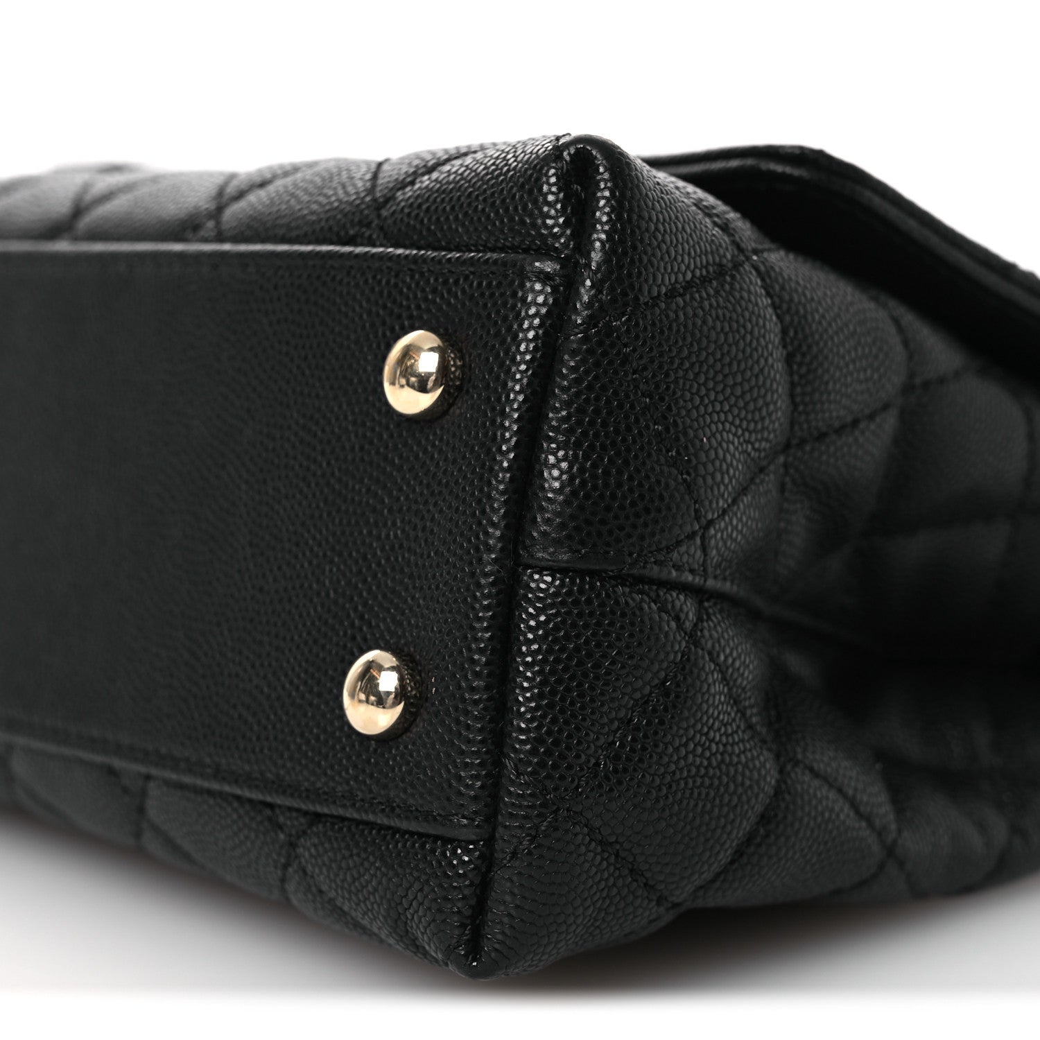 Chanel Caviar Quilted Mini Coco Handle Flap Black 10 of 14