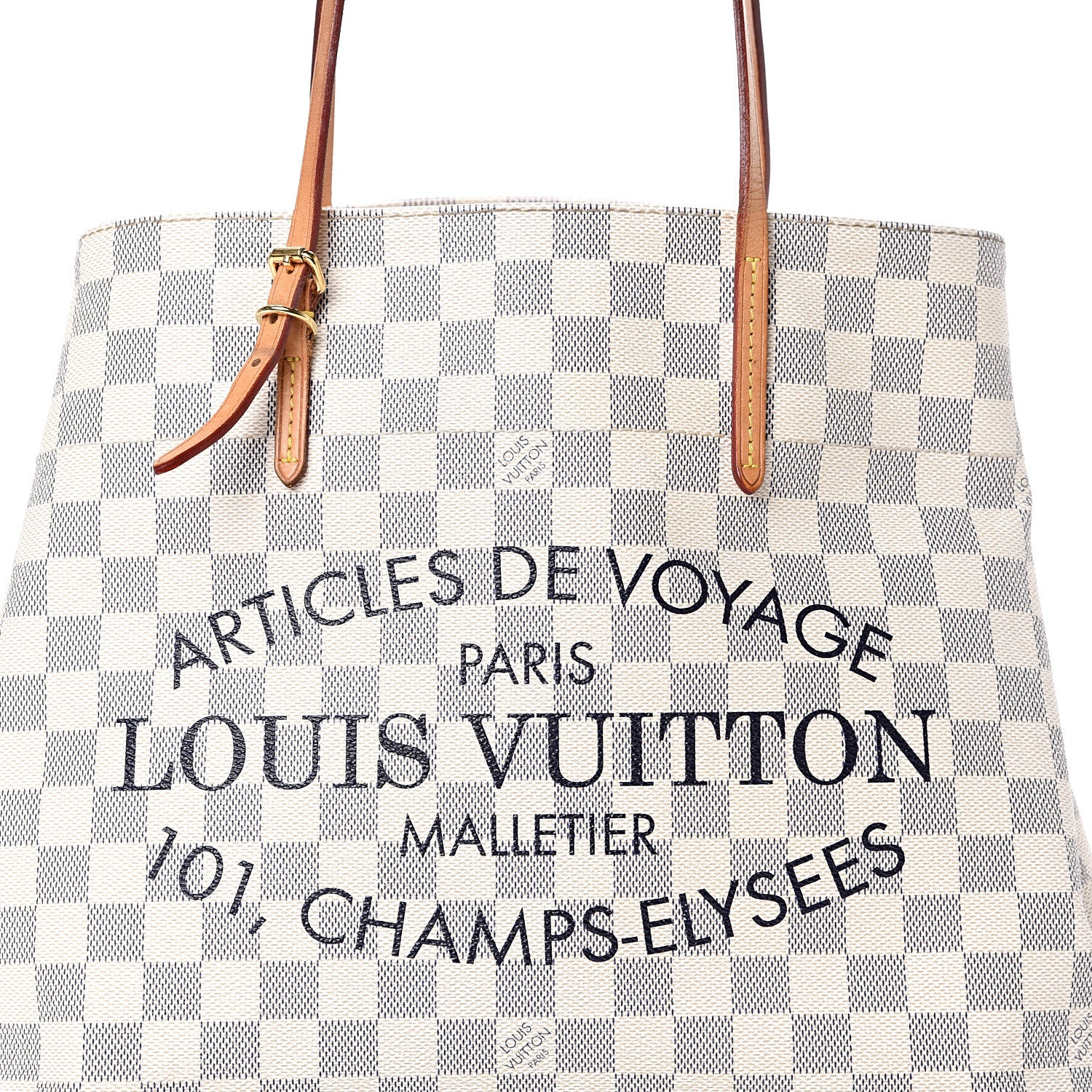 Louis Vuitton Damier Azur Cabas Adventure MM 7 of 13