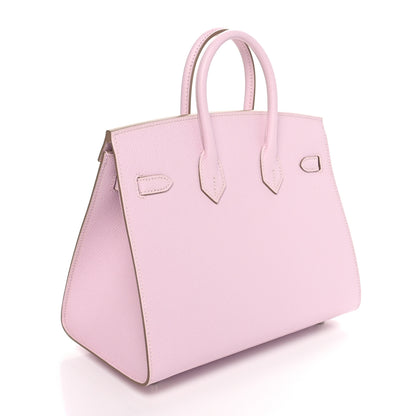 Hermes Epsom Birkin Sellier 25 Mauve Pale 3 of 11