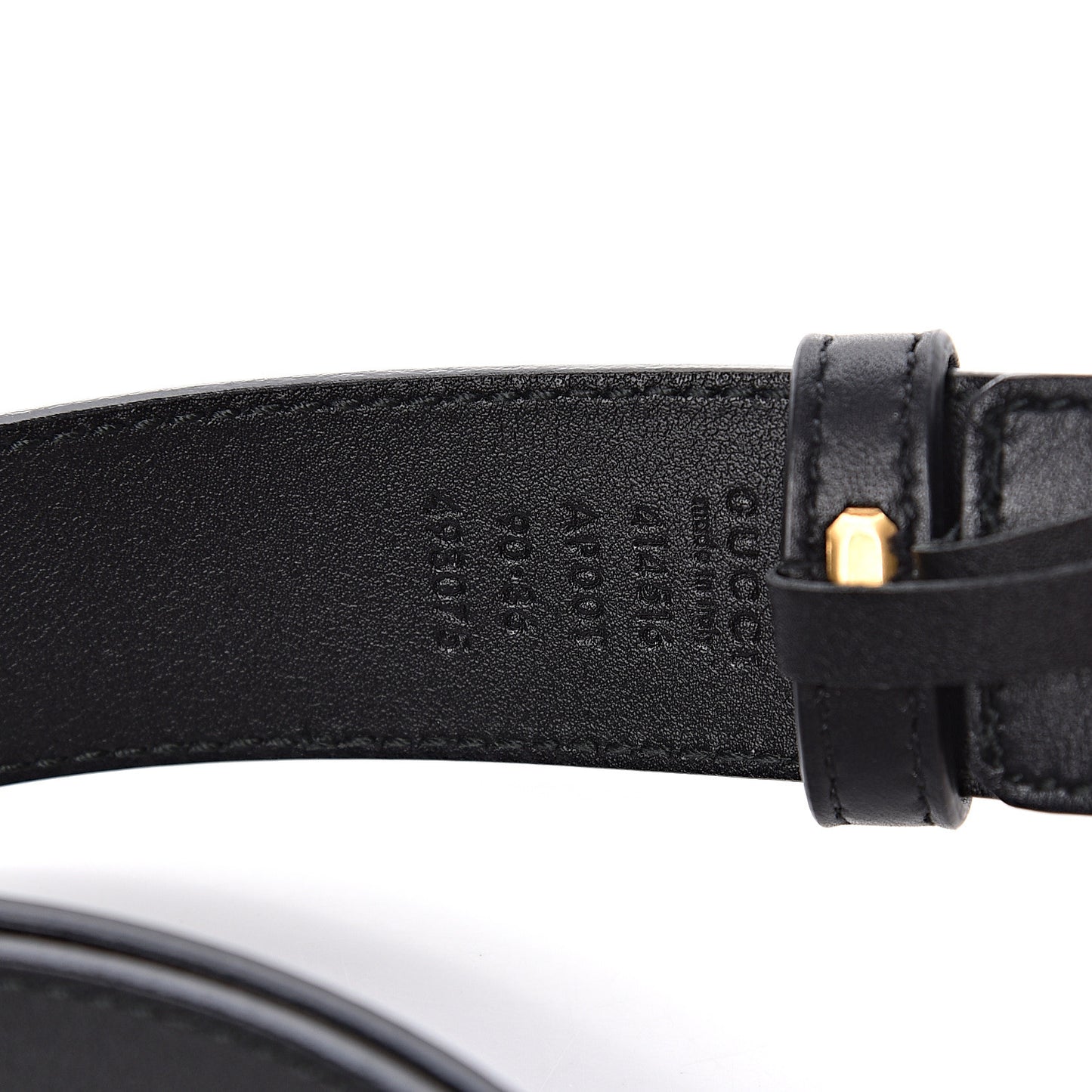Calfskin Double G 30mm Belt 90 36 Black
