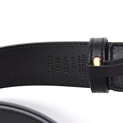 Gucci Calfskin Double G 30mm Belt 90 36 Black 6 of 6
