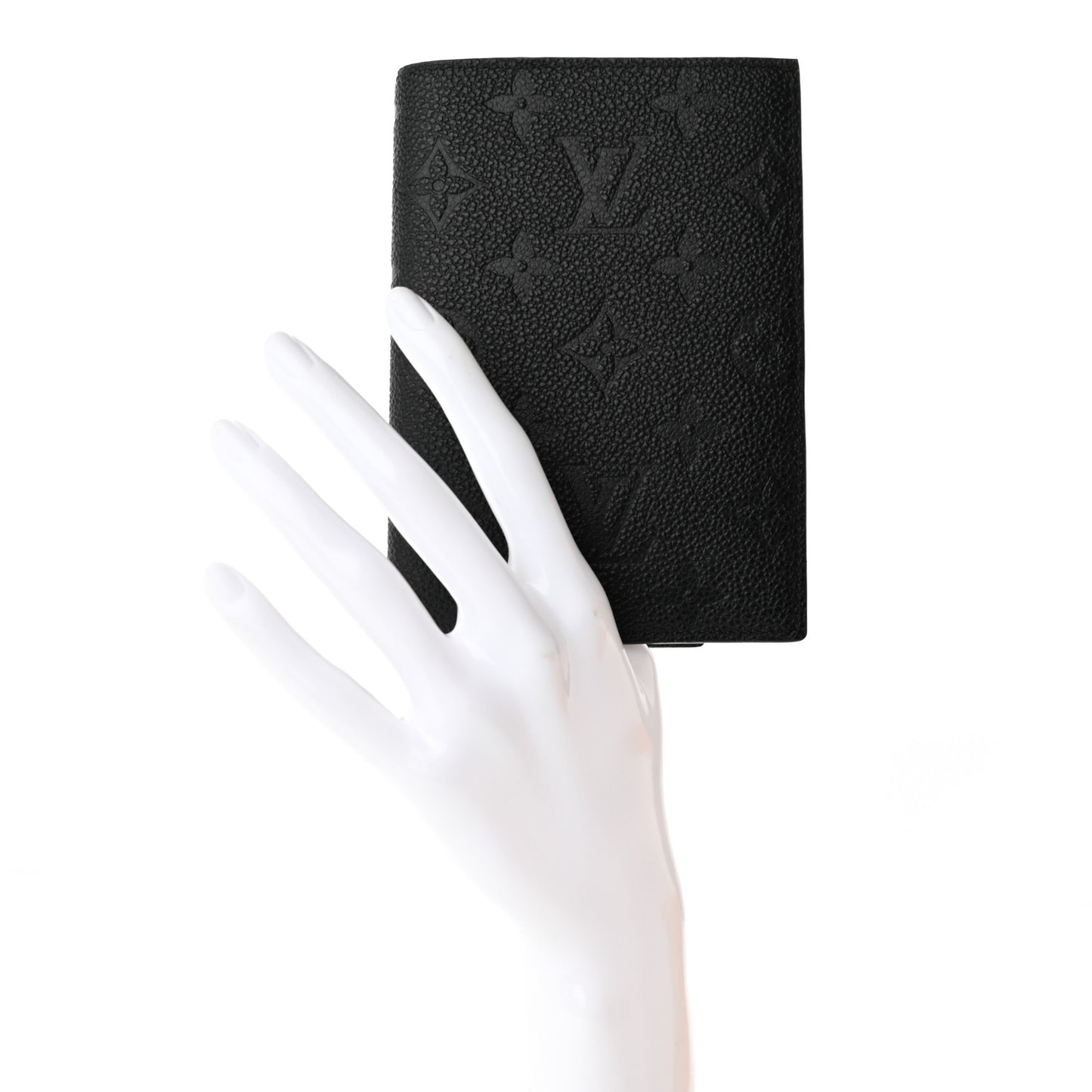 Empreinte Monogram Passport Cover Black