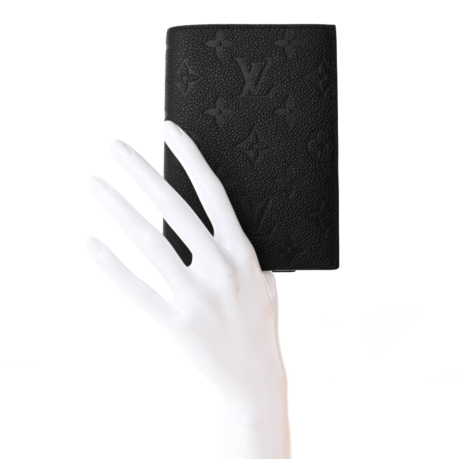 Louis Vuitton Empreinte Monogram Passport Cover Black 2 of 8