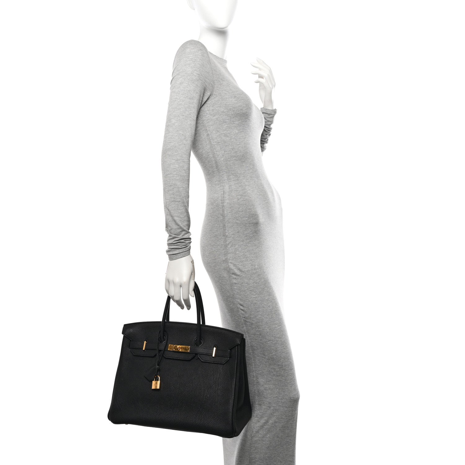 Hermes Togo Birkin 35 Black 2 of 11