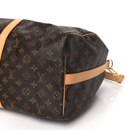 Louis Vuitton Monogram Keepall Bandouliere 50 8 of 11