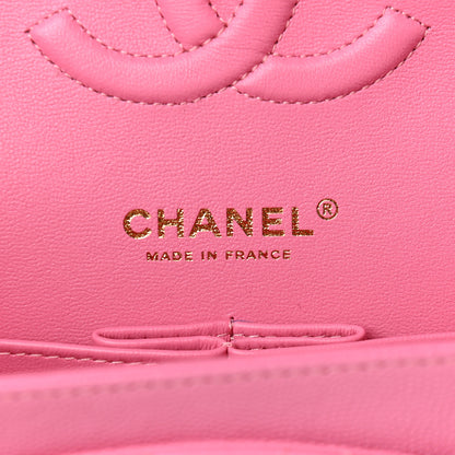 Chanel Caviar Quilted Medium Double Flap Pink 5 of 8