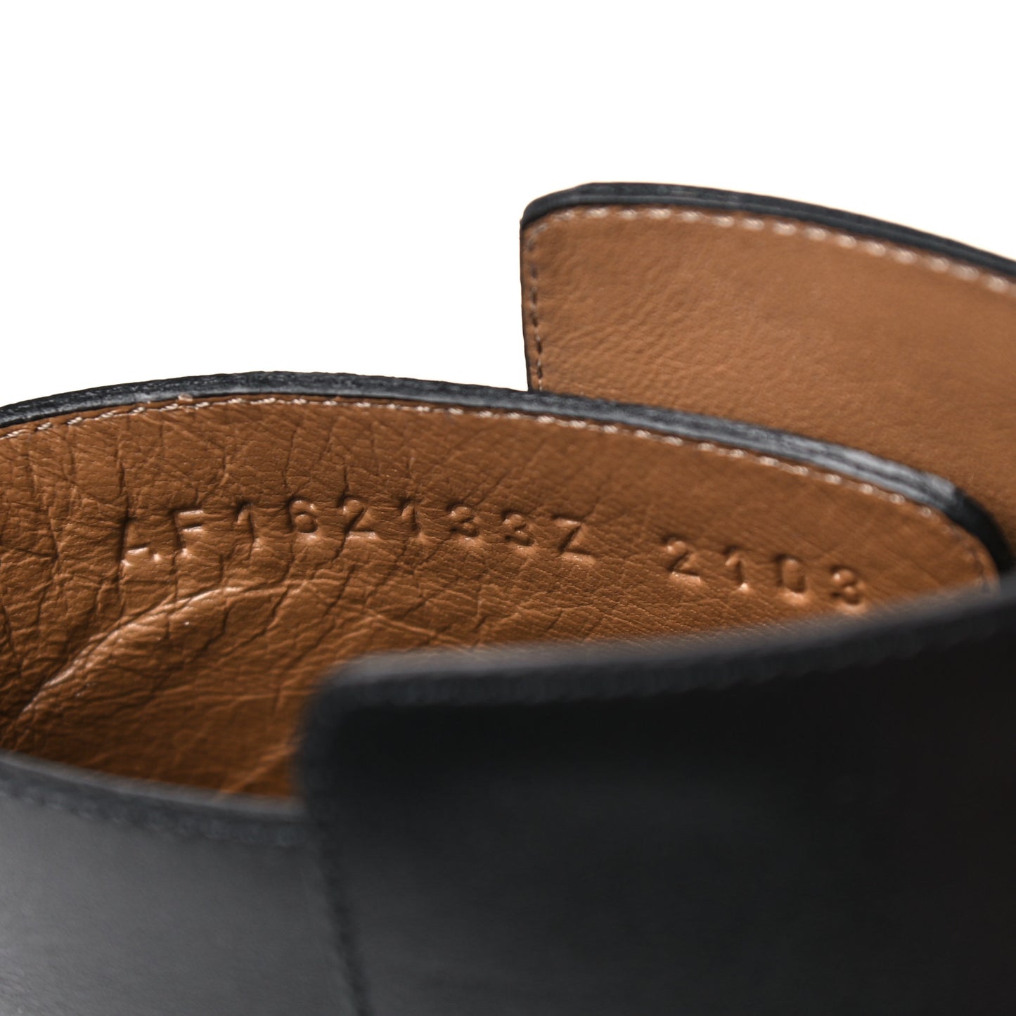 Calfskin Neo Low Boots 36.5 Black