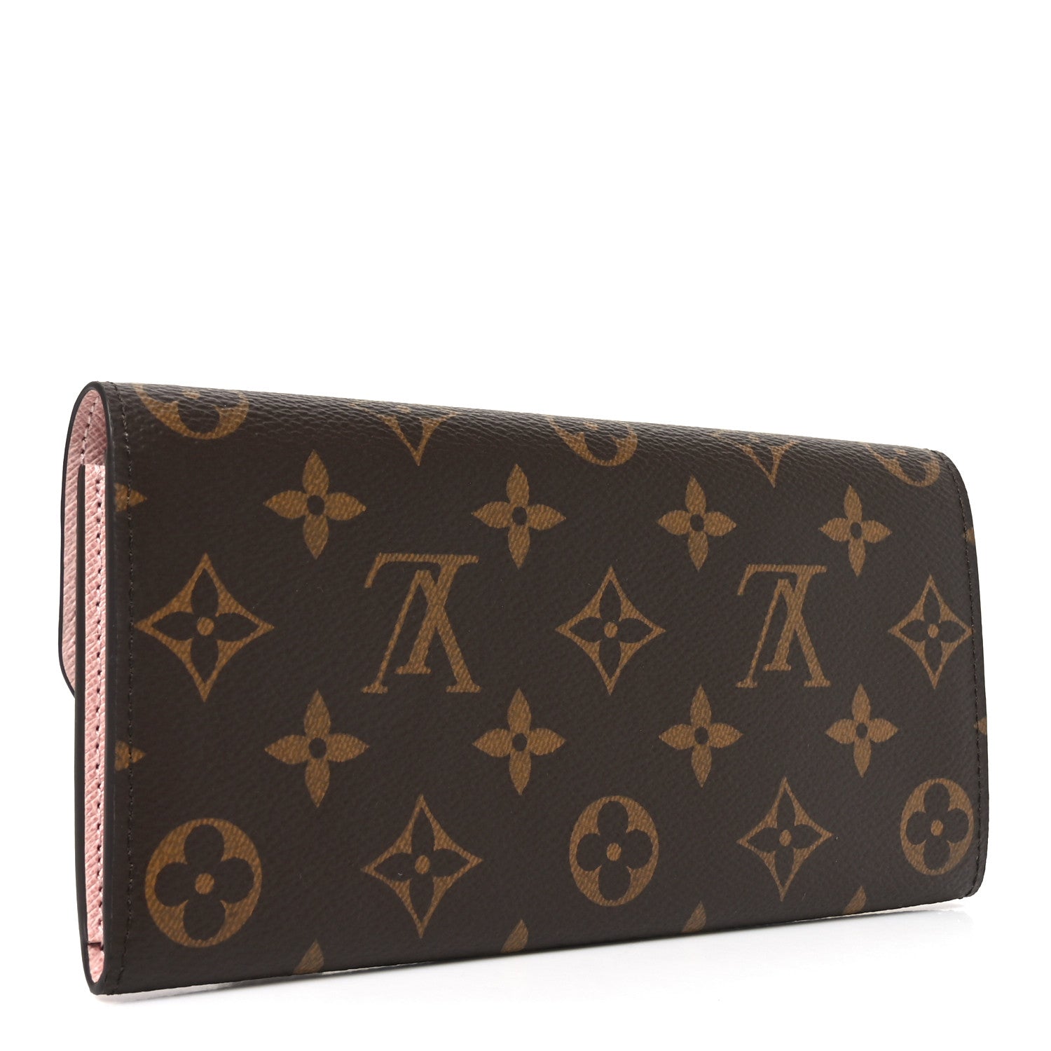 Louis Vuitton Monogram Emilie Wallet Rose Ballerine 3 of 7