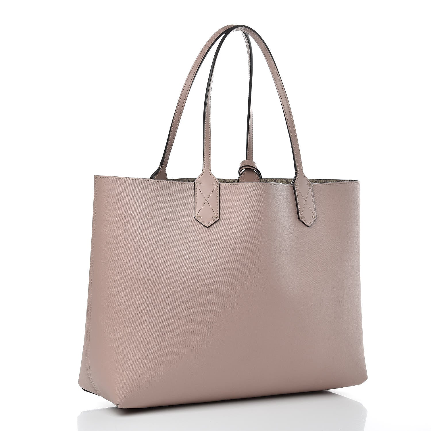 Gucci GG Supreme Monogram Medium Reversible Tote Beige Dark Cipria 5 of 12