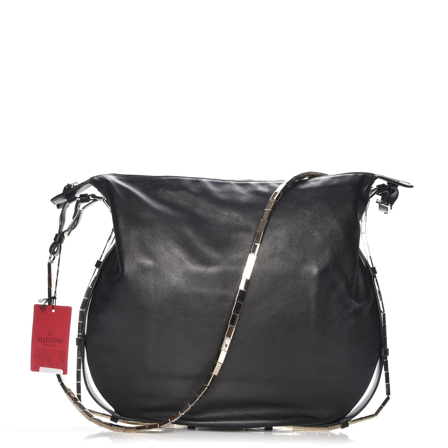 Valentino Garavani Vitello Hobo Black 1 of 8