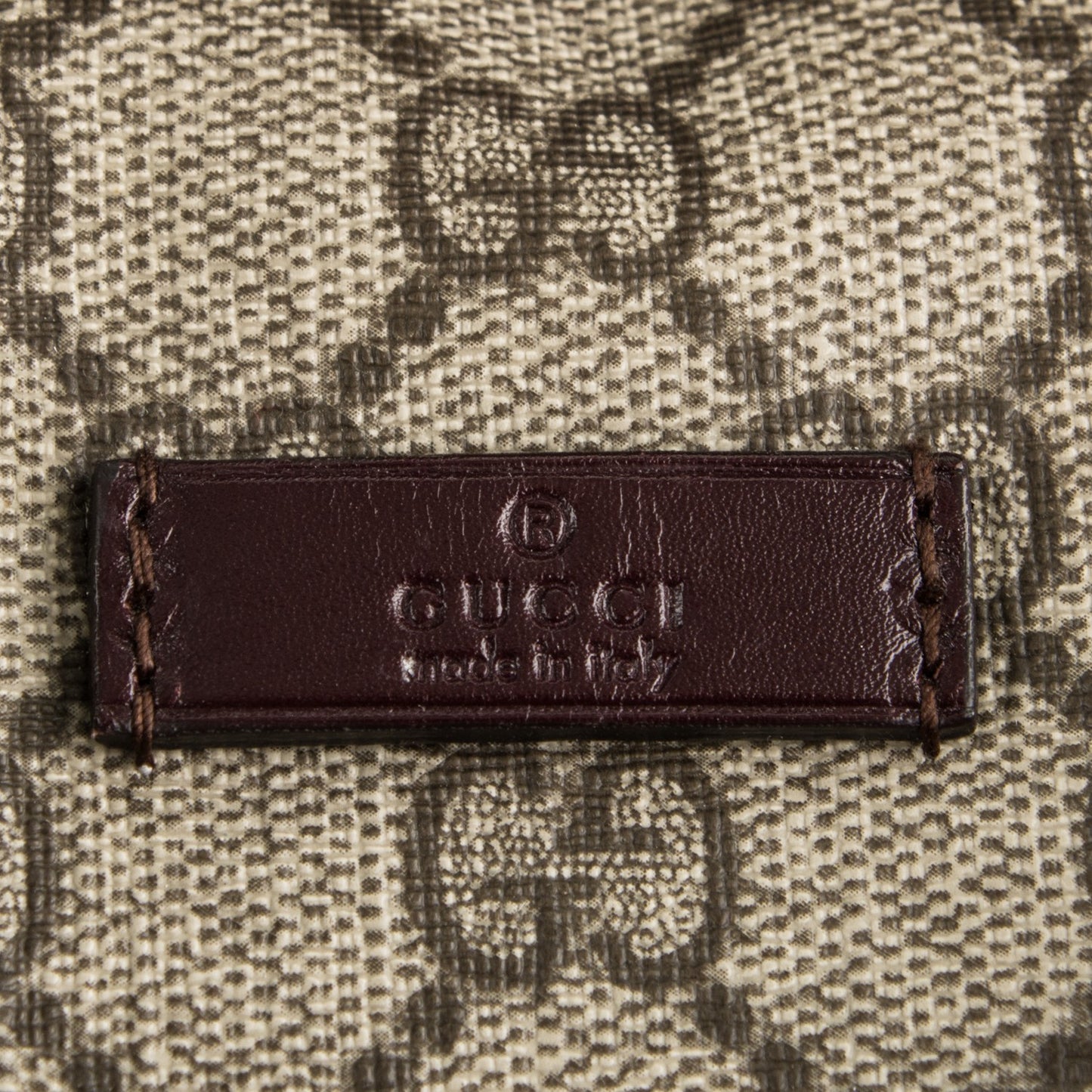GG Plus Monogram Medium Joy Boston Dark Brown
