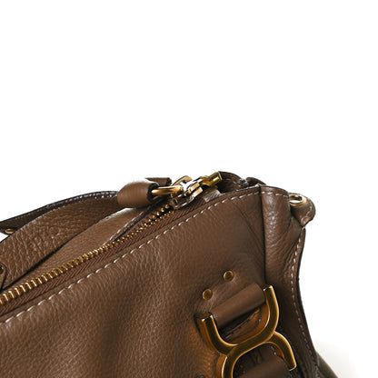 Chloe Calfskin Medium Marcie Satchel Barbour Khaki 17 of 30