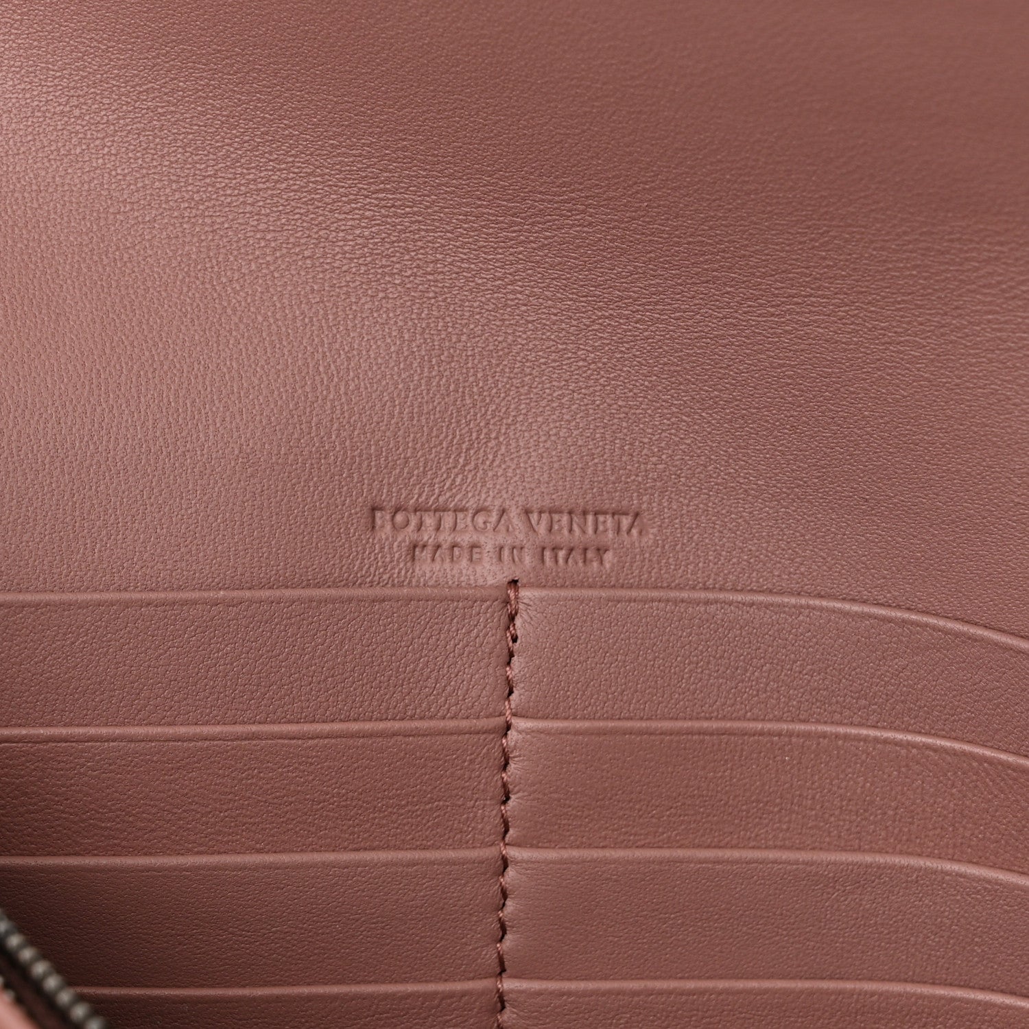 Bottega Veneta Nappa Intrecciato Continental Wallet on Chain Violet 6 of 11