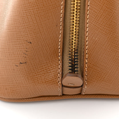 Prada Saffiano Lux Medium Promenade Tote Caramel 14 of 14
