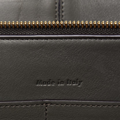 Celine Calfskin Small Tri-Fold Shoulder Bag Anthracite 6 of 10
