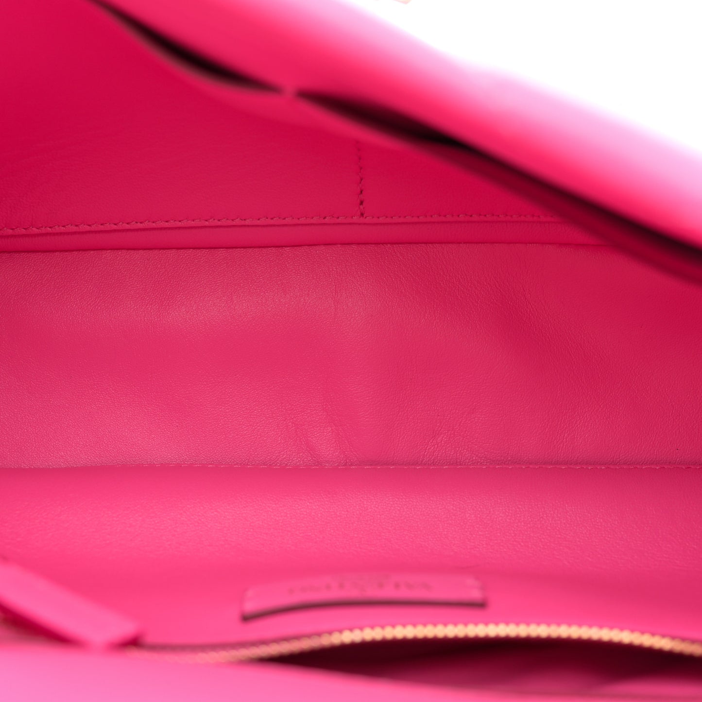 Nappa Enamel Large Roman Stud Shoulder Bag Feminine Pink