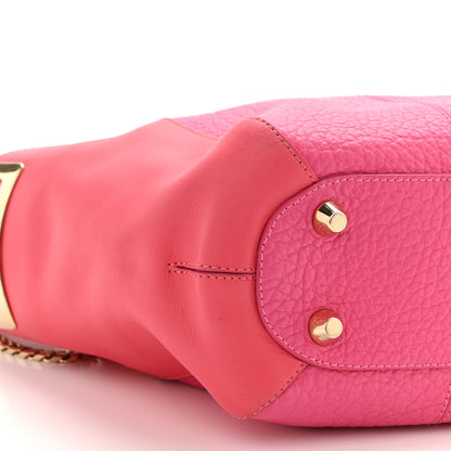 Jimmy Choo Calfskin Chain Tote Pink 9 of 12