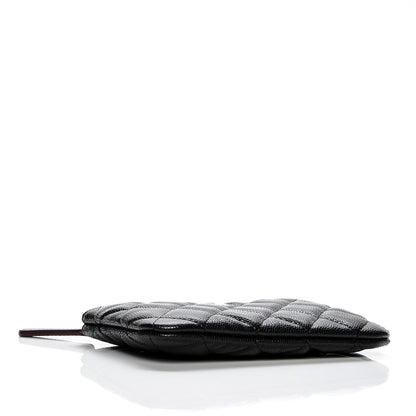 Chanel Caviar Quilted Small Cosmetic Case Black 4 of 7