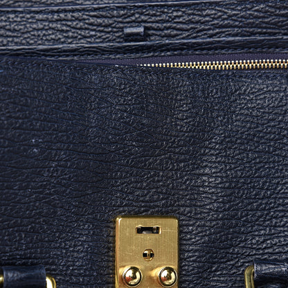 3.1 Phillip Lim 3.1 Textured Calfskin Medium Pashli Satchel Ink 8 of 13