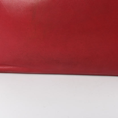 Chanel Lambskin CC Shoulder Bag Red 18 of 20