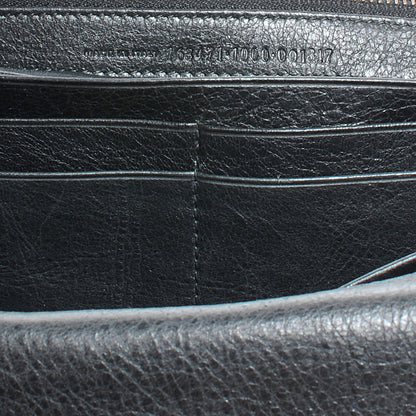 Balenciaga Agneau Money Wallet Anthracite 7 of 7