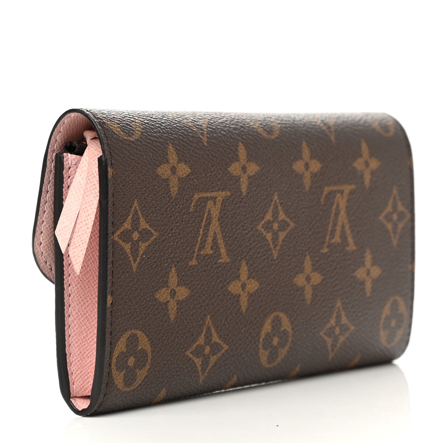 Louis Vuitton Monogram Emilie Wallet Rose Ballerine 3 of 8