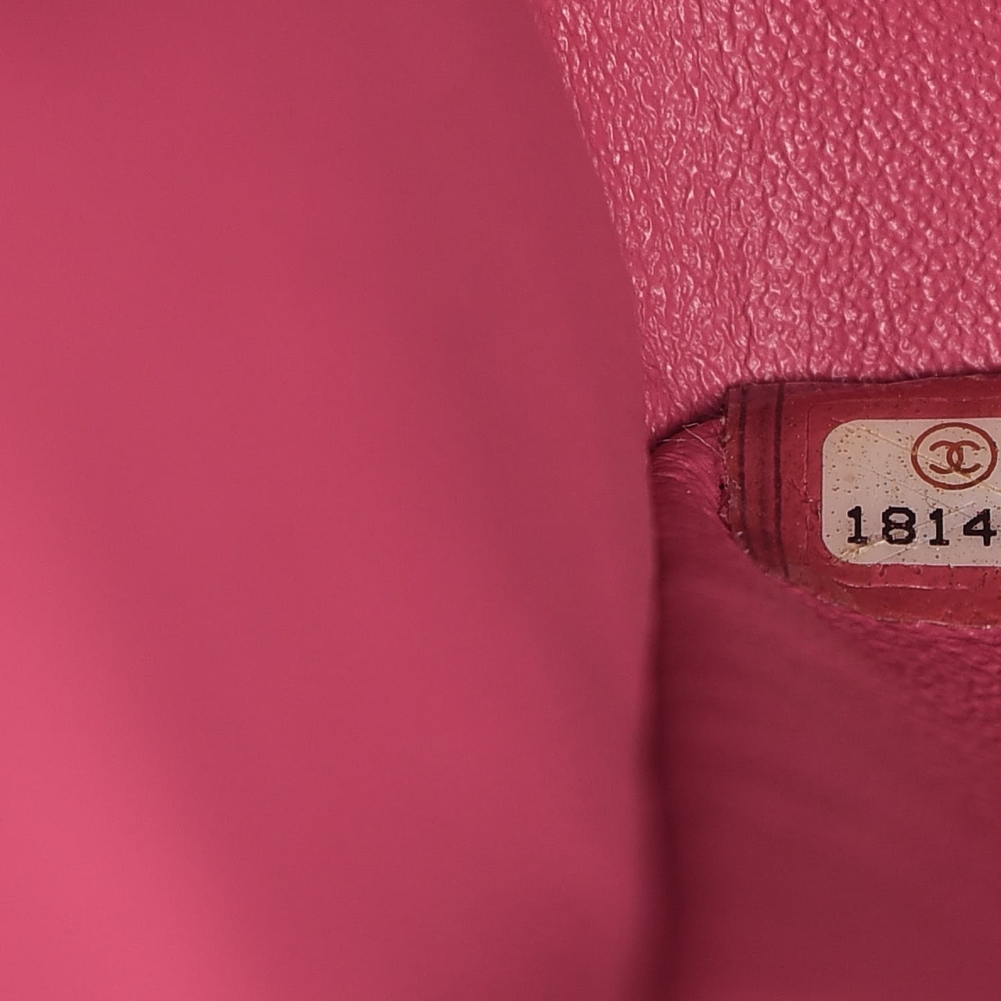 Lambskin Quilted Maxi Double Flap Dark Pink