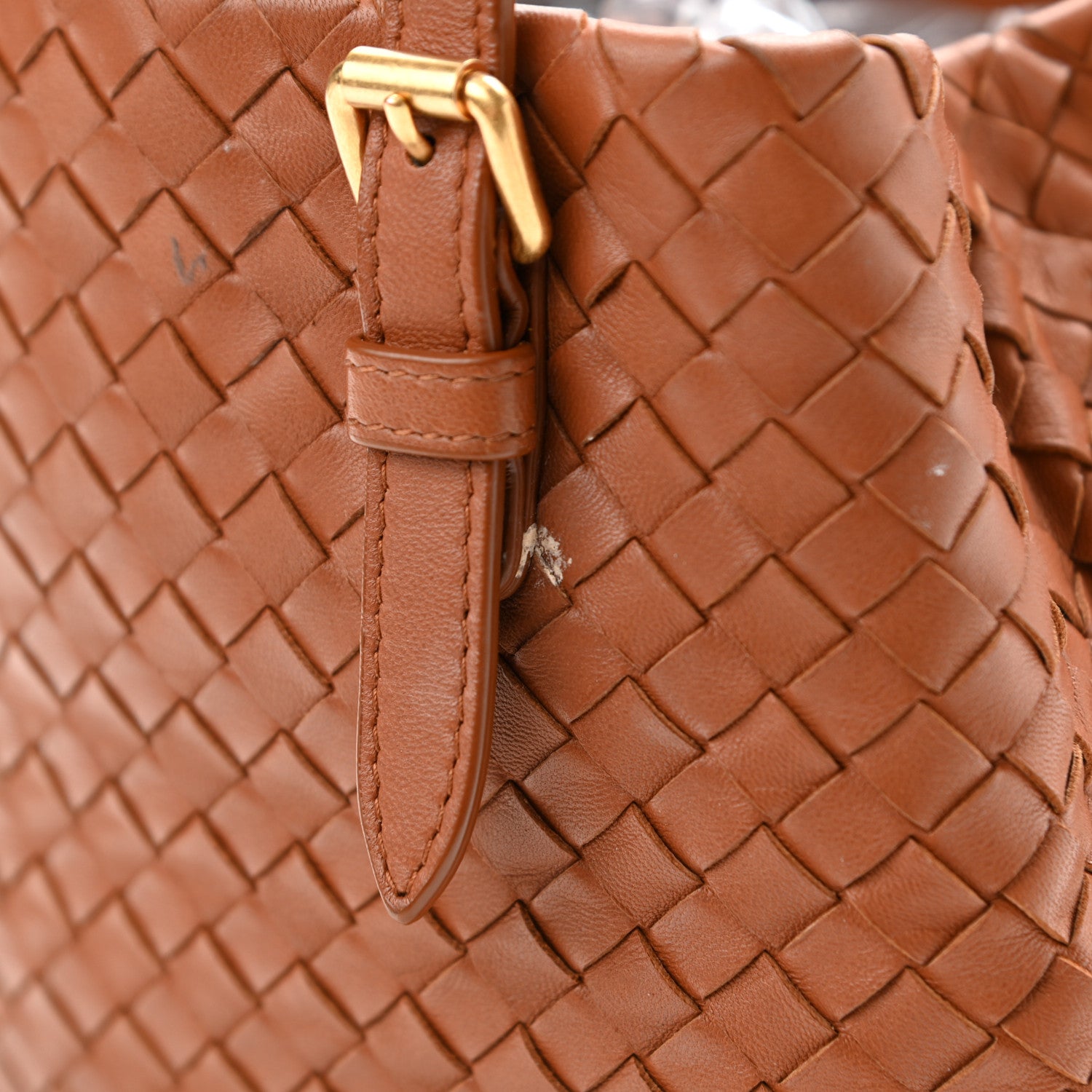 Bottega Veneta Nappa Intrecciato Seamless Tote Dark Calvados 14 of 17
