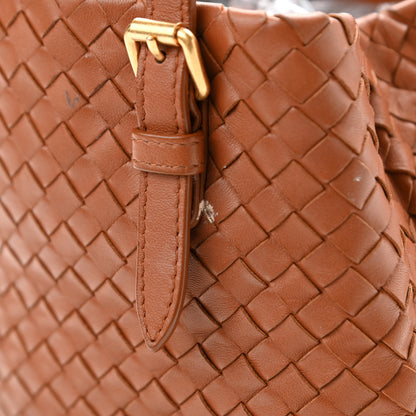 Bottega Veneta Nappa Intrecciato Seamless Tote Dark Calvados 14 of 17