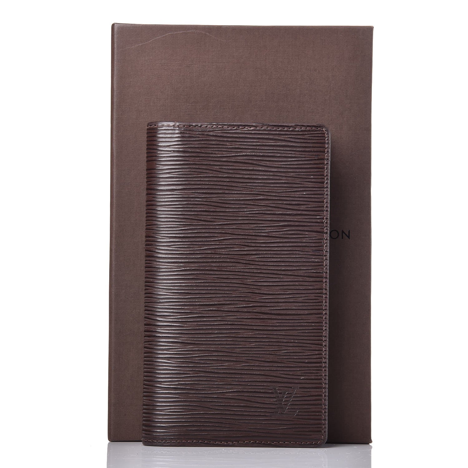 Louis Vuitton Epi Checkbook Organizer Wallet Moka 15 of 15