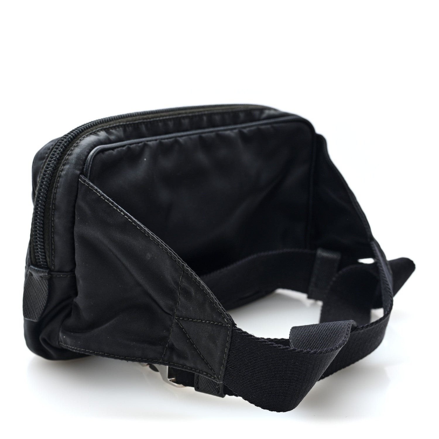 Prada Tessuto Nylon Belt Bag Black 3 of 9