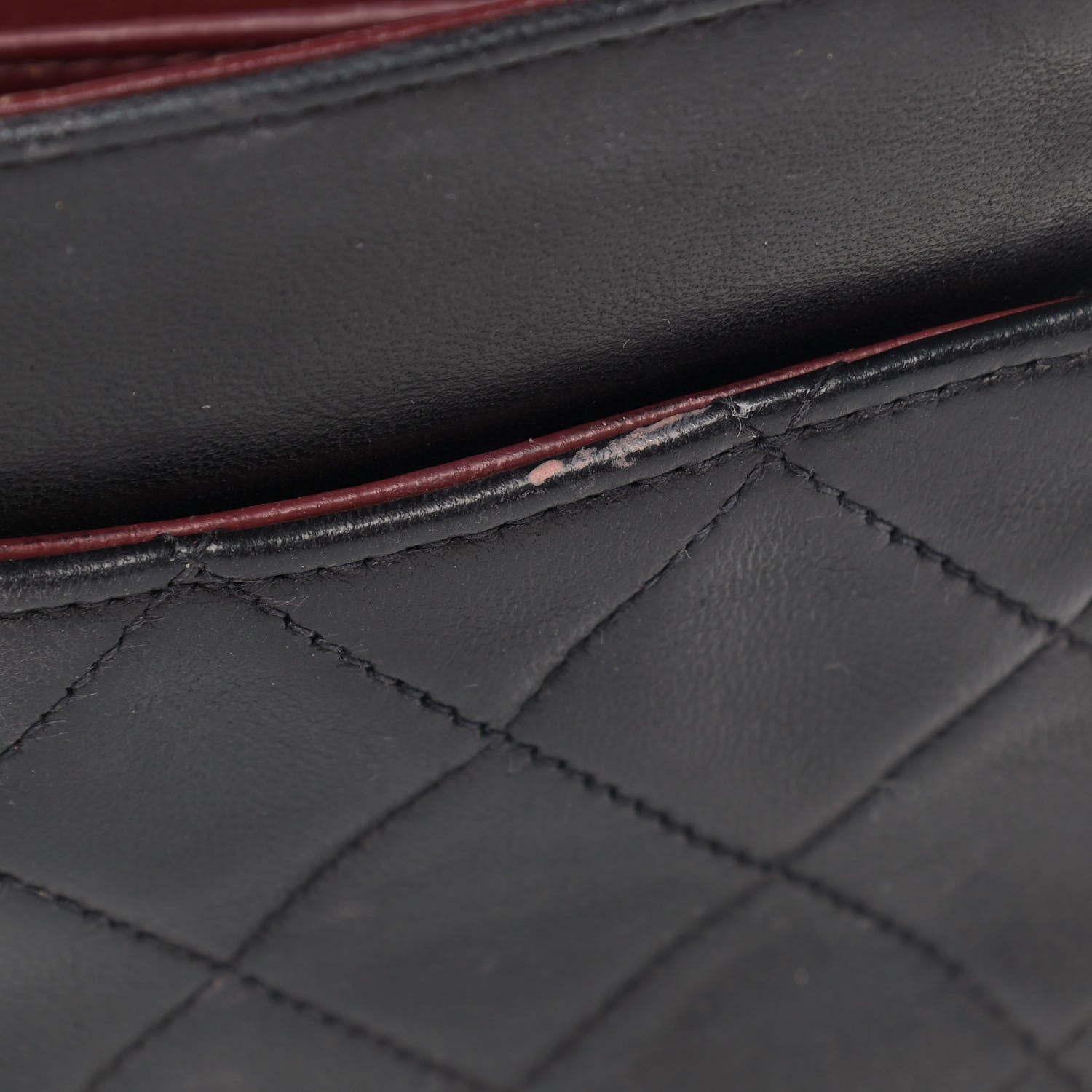 Chanel Lambskin Quilted Medium Double Flap Black 11 of 20