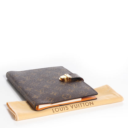 Louis Vuitton Monogram Koala Medium Ring Agenda Orange 4 of 8
