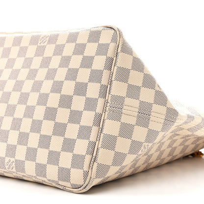 Louis Vuitton Damier Azur Neo Neverfull GM Rose Ballerine 8 of 9