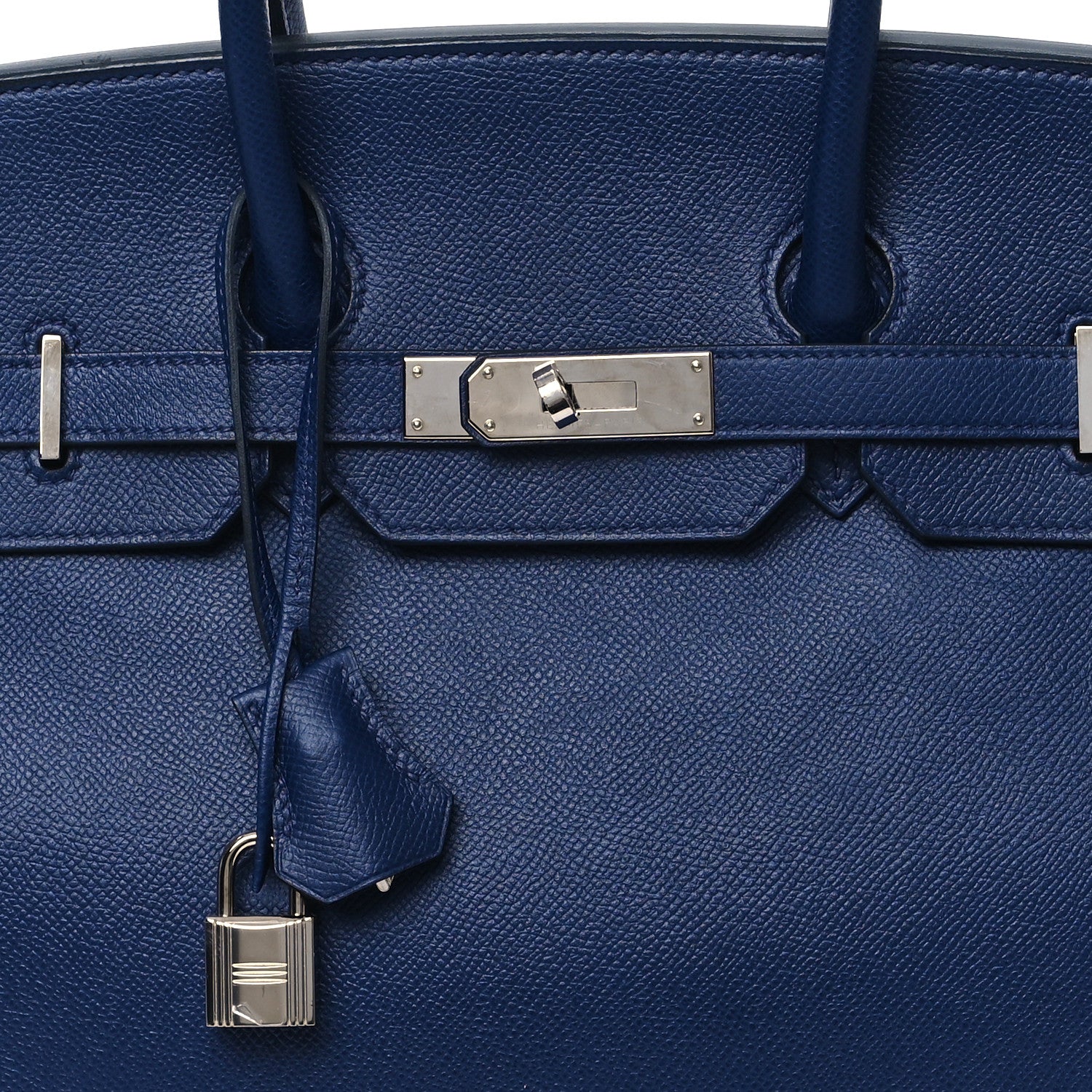 Hermes Epsom Birkin 35 Bleu Saphir 8 of 11