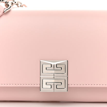 Givenchy Box Calfskin 4G Wallet on Chain Pale Pink 8 of 15