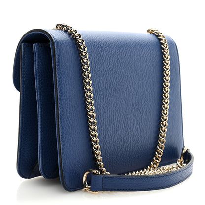 Gucci Dollar Calfskin Small Interlocking G Shoulder Bag Caspian 3 of 10