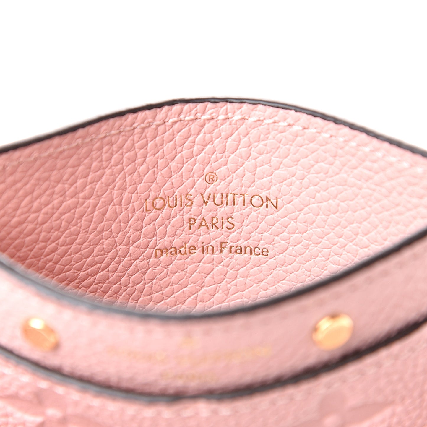 Empreinte Card Holder Rose Poudre